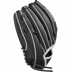 Wilson A2000 P12SS 12" SuperSkin Fastpitch Glove: WBW10021212 -Easton shop 1b7a1d4c153928693e6dd5d1250a7df076a0e19d WBW100212 3 A2000 P P12 12 BlackSS Black Gray