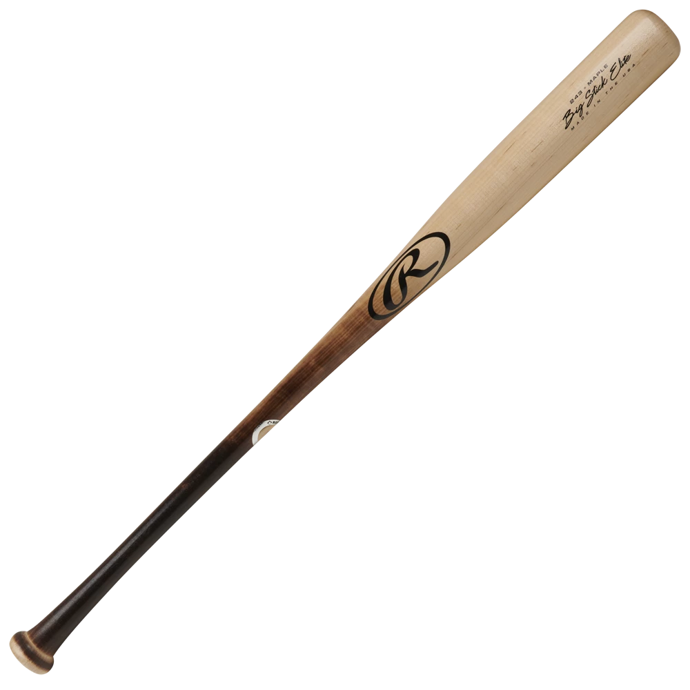 Rawlings Big Stick Elite Maple Wood Baseball Bat: 243RMF 1 Rawlings Big Stick Elite Maple Wood Baseball Bat: 243RMF