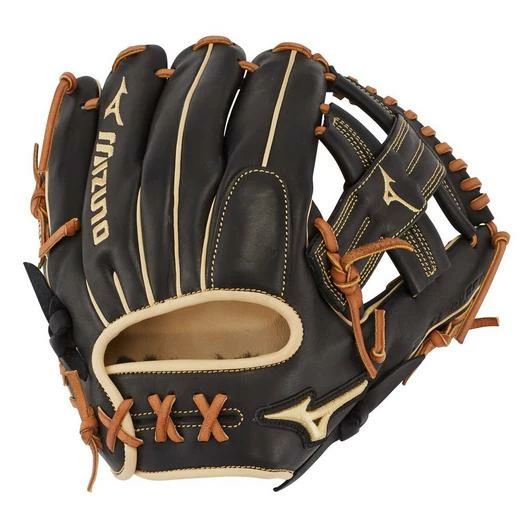 Mizuno Pro Select Black 11.75" Baseball Glove: GPS1BK-600R / 312675 1 Mizuno Pro Select Black 11.75" Baseball Glove: GPS1BK-600R / 312675