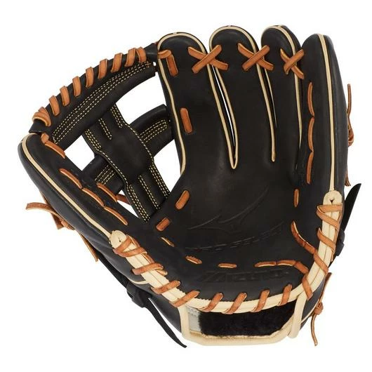 Mizuno Pro Select Black 11.75" Baseball Glove: GPS1BK-600R / 312675 2 Mizuno Pro Select Black 11.75" Baseball Glove: GPS1BK-600R / 312675 - Image 2
