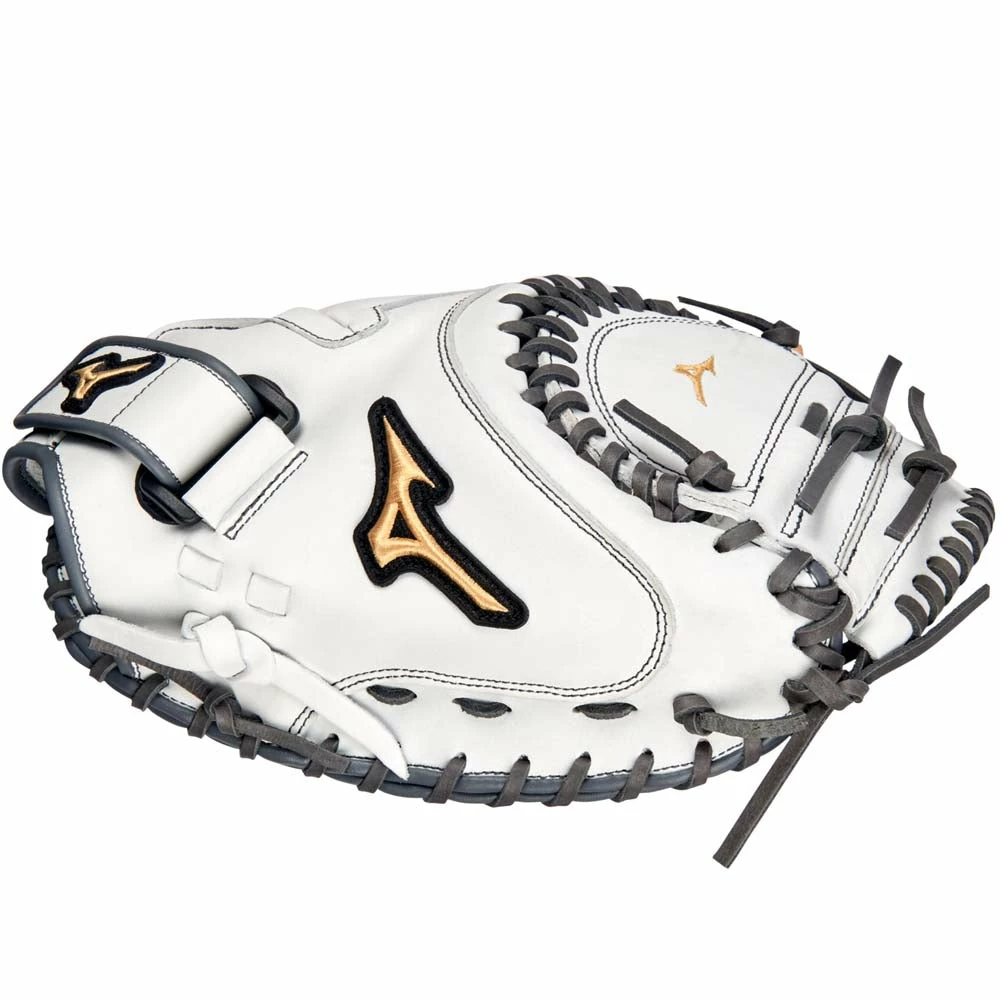 Mizuno MVP Prime 34" Fastpitch Catcher's Mitt: GXS50PF4W / 313071 3 Mizuno MVP Prime 34" Fastpitch Catcher's Mitt: GXS50PF4W / 313071 - Image 3