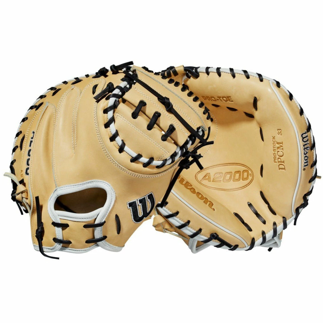 Wilson A2000 CM33 33" Baseball Catcher's Mitt: WBW10011533 8 Wilson A2000 CM33 33" Baseball Catcher's Mitt: WBW10011533 - Image 8