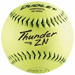 Dudley NSA Thunder ZN Hycon 12" 52/275 Composite Slowpitch Softballs: 4E-068Y