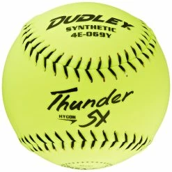Dudley NSA Thunder SY Hycon 12" 52/275 Synthetic Slowpitch Softballs: 4E-069Y