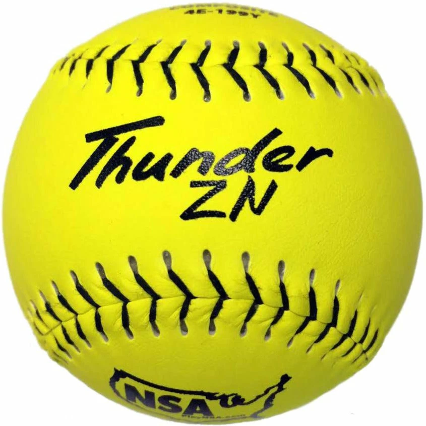 Dudley NSA Thunder ZN ICON 12" 44/400 Composite Slowpitch Softballs: 4E-199Y 3 Dudley NSA Thunder ZN ICON 12" 44/400 Composite Slowpitch Softballs: 4E-199Y - Image 3