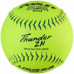 Dudley USSSA Thunder ZN Pro M 12" 44/375 Composite Slowpitch Softballs: 4U554