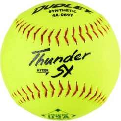 Dudley ASA Thunder SY Hycon 12" 52/300 Synthetic Slowpitch Softballs: 4A-069Y