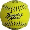 Dudley NSA Thunder Heat 12" 47/375 Leather Fastpitch Softballs: 4E-147Y
