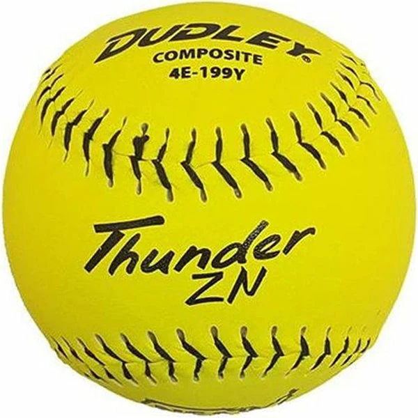 Dudley NSA Thunder ZN ICON 12" 44/400 Composite Slowpitch Softballs: 4E-199Y 1 Dudley NSA Thunder ZN ICON 12" 44/400 Composite Slowpitch Softballs: 4E-199Y