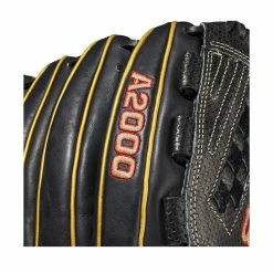 Wilson A2000 SCV125 12.5" Fastpitch Glove: WBW100222125 -Easton shop 77c984d94336a380eb492f722e2f3925ac9eefbd WBW100222 5 A2000 P OF V125 125 Black Gold BlackSnakeSS