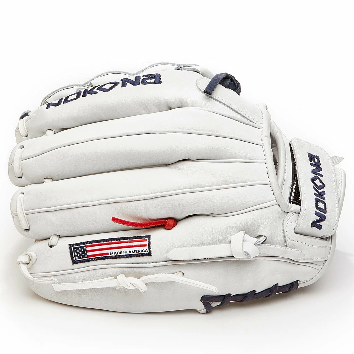 Nokona American KIP 12" Fastpitch Glove: A-V1200-WH 4 Nokona American KIP 12" Fastpitch Glove: A-V1200-WH - Image 4