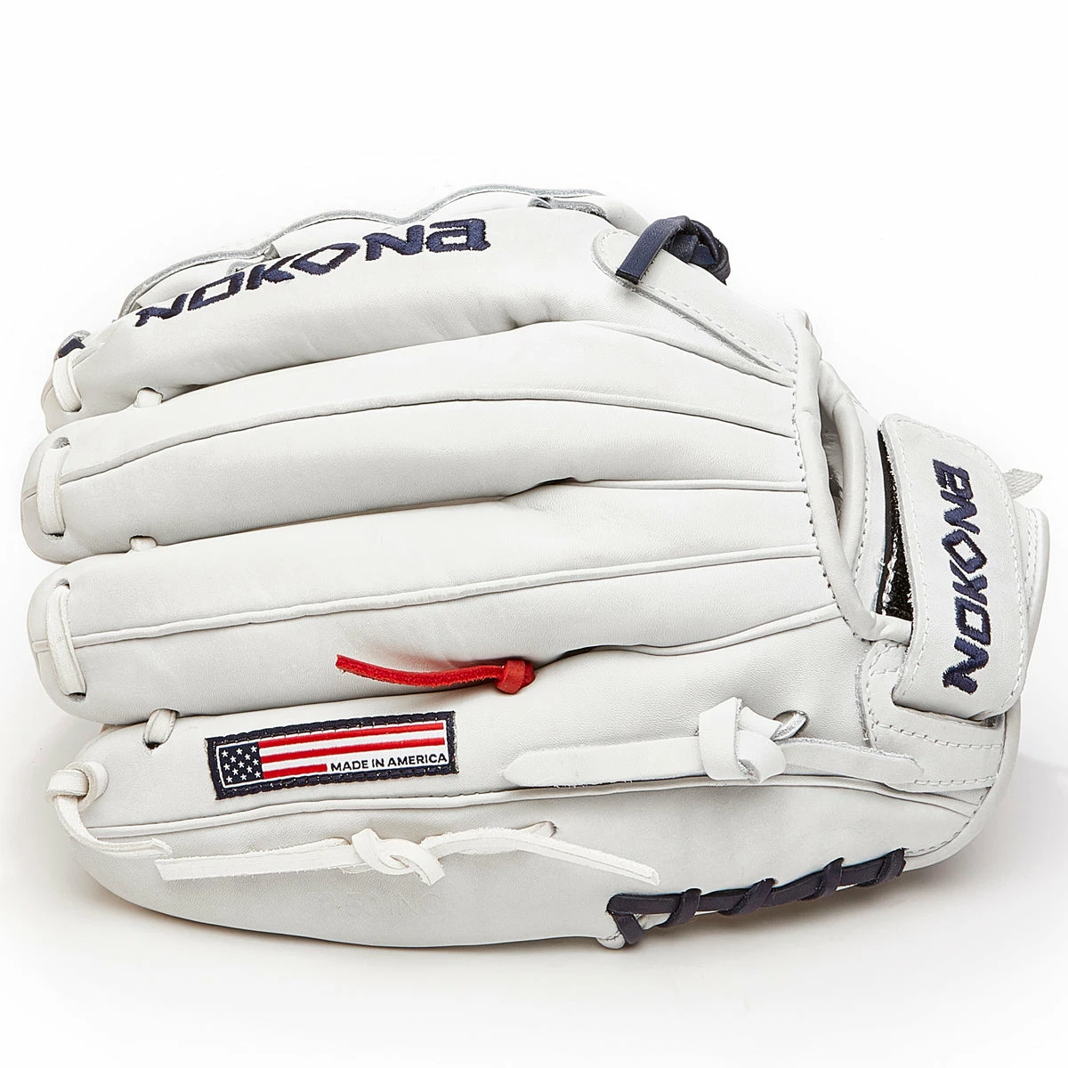 Nokona American KIP 12.5" Fastpitch Glove: A-V1250-WH 4 Nokona American KIP 12.5" Fastpitch Glove: A-V1250-WH - Image 4