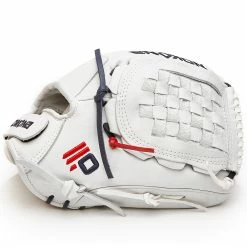 Nokona American KIP 12.5" Fastpitch Glove: A-V1250-WH 6 Nokona American KIP 12.5" Fastpitch Glove: A-V1250-WH -Easton shop A White V1250C nokona ballglove 4