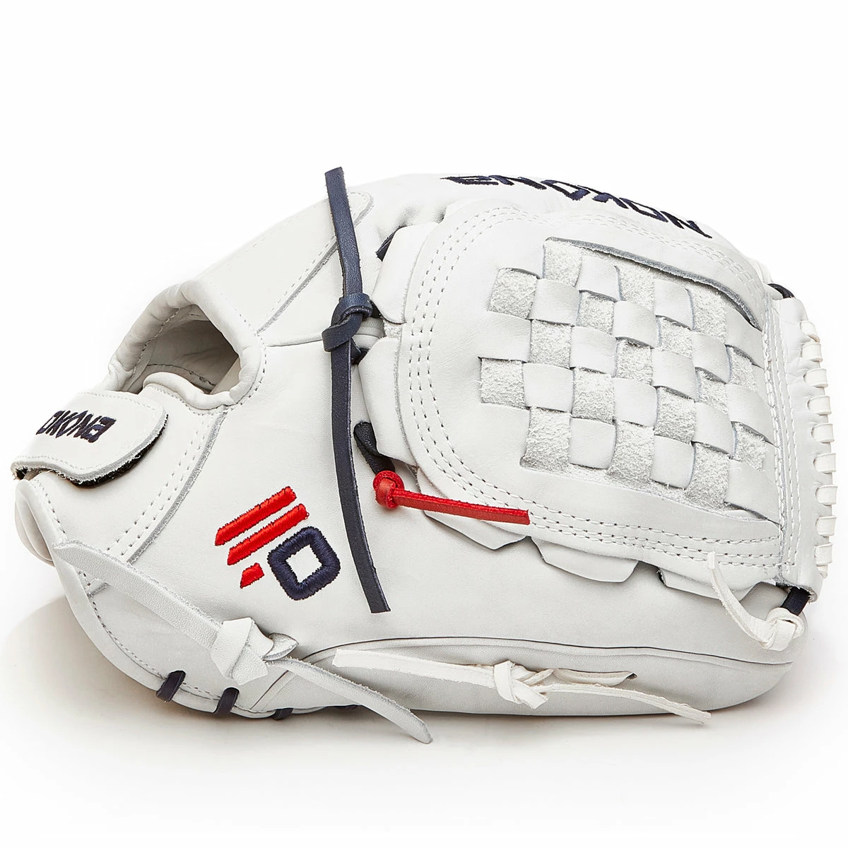 Nokona American KIP 12.5" Fastpitch Glove: A-V1250-WH 3 Nokona American KIP 12.5" Fastpitch Glove: A-V1250-WH - Image 3