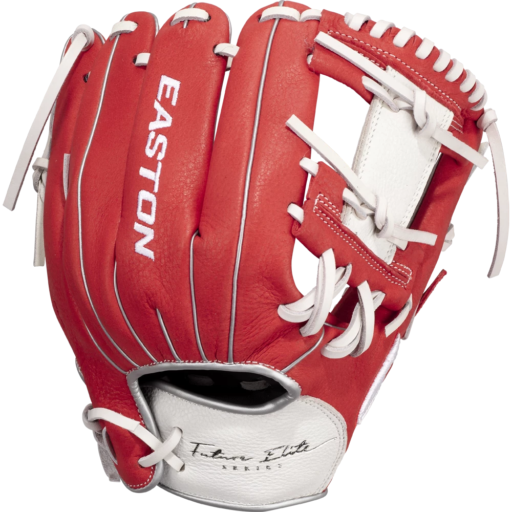 Easton Future Elite 11" Baseball Glove: FE11-RDWH 1 Easton Future Elite 11" Baseball Glove: FE11-RDWH