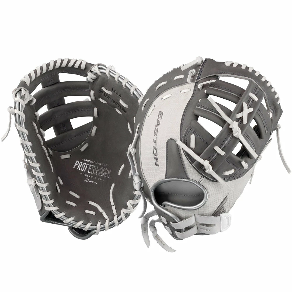 Easton Lauren Chamberlain Professional Collection Signature Series 12.5" Fastpitch First Base Mitt: LC44 5 Easton Lauren Chamberlain Professional Collection Signature Series 12.5" Fastpitch First Base Mitt: LC44 - Image 5