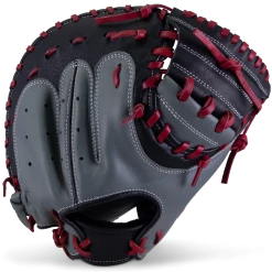 Marucci Caddo S Type 31" Baseball Catcher's Mitt: MFGCADD3100-GY/R