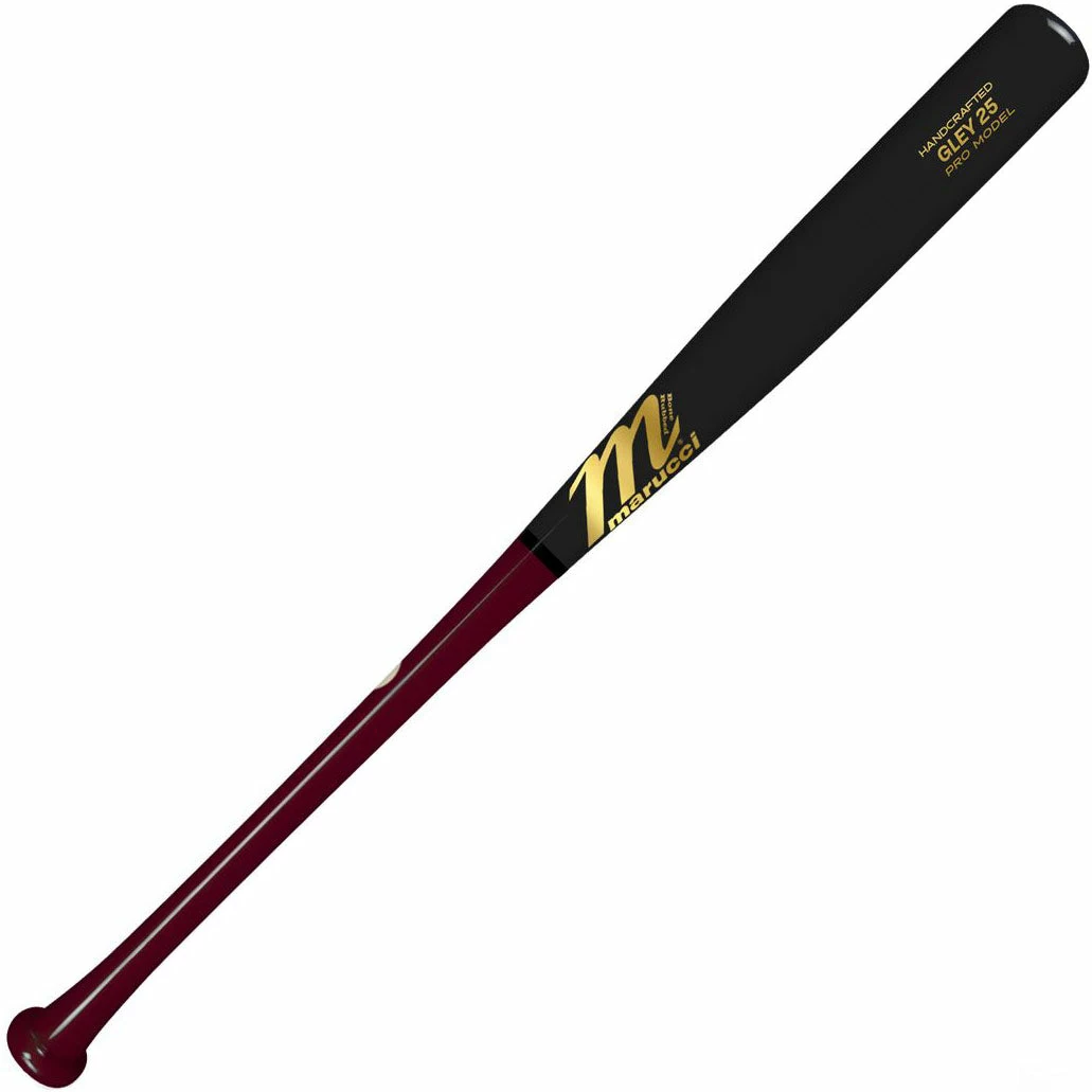 Marucci GLEY25 Gleyber Torres Pro Model Maple Wood Bat: MVE2GLEY25-CH/BK 1 Marucci GLEY25 Gleyber Torres Pro Model Maple Wood Bat: MVE2GLEY25-CH/BK
