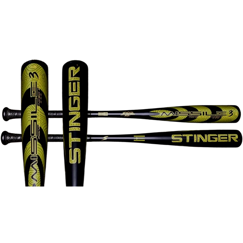 Stinger Sports 2023 Stinger Missile 3 -3 BBCOR Baseball Bat: MISSILE3 3 Stinger Sports 2023 Stinger Missile 3 -3 BBCOR Baseball Bat: MISSILE3 - Image 3