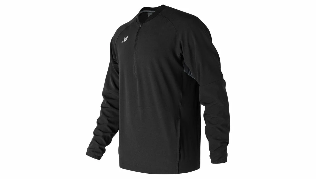 New Balance Mens Long Sleeve 3000 Batting Jacket: MT73705 1 New Balance Mens Long Sleeve 3000 Batting Jacket: MT73705