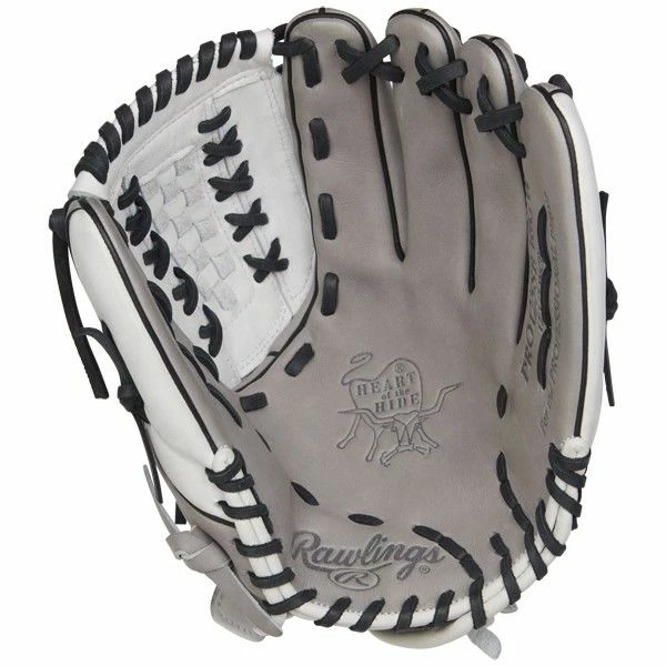 Rawlings Heart Of The Hide 12.5" Fastpitch Glove: PRO125SB-18GW 2 Rawlings Heart Of The Hide 12.5" Fastpitch Glove: PRO125SB-18GW - Image 2