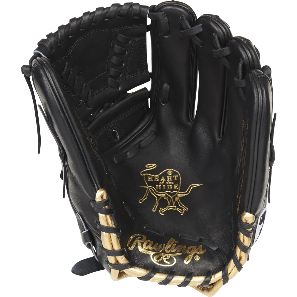 Rawlings Pro Label Heart Of The Hide 12" Baseball Glove: PRO206F-30B 2 Rawlings Pro Label Heart Of The Hide 12" Baseball Glove: PRO206F-30B - Image 2