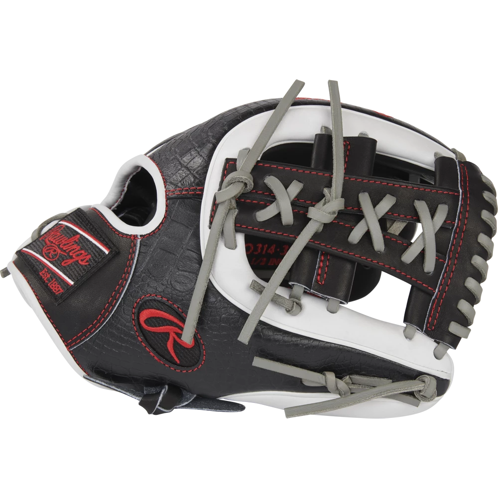 Rawlings Heart Of The Hide 11.5" Baseball Glove: PRO314-32BW 3 Rawlings Heart Of The Hide 11.5" Baseball Glove: PRO314-32BW - Image 3