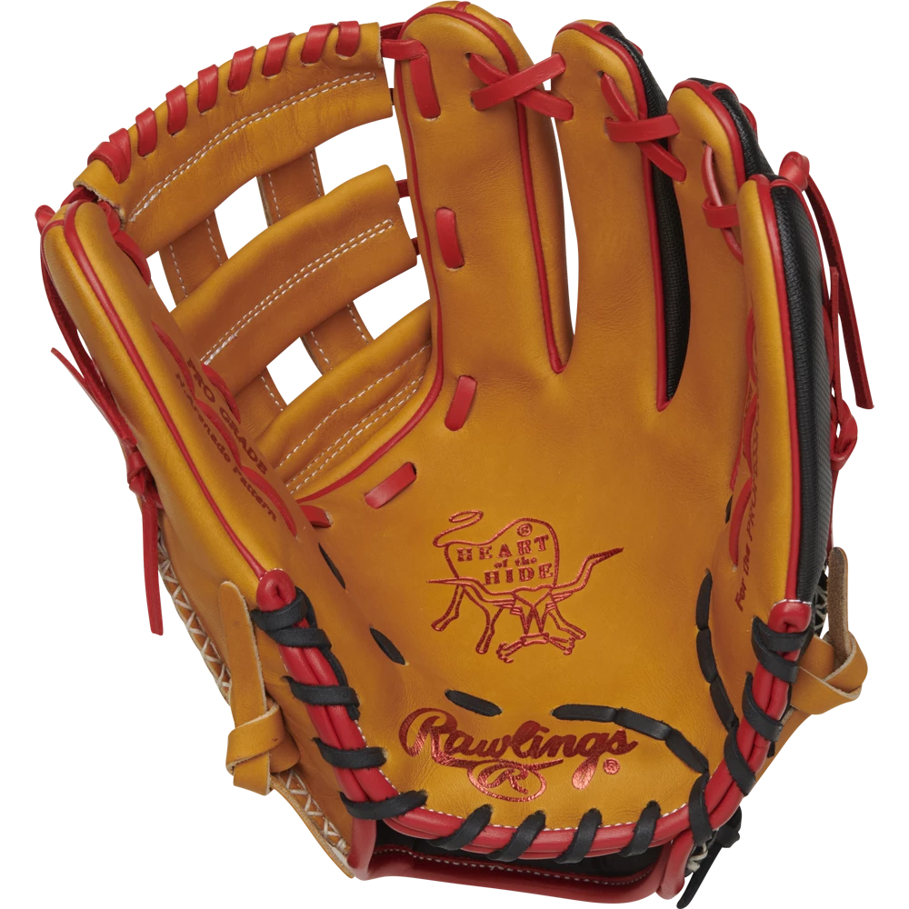 Rawlings Heart Of The Hide ColorSync 7.0 12" Baseball Glove: PRONA28TSS 2 Rawlings Heart Of The Hide ColorSync 7.0 12" Baseball Glove: PRONA28TSS - Image 2