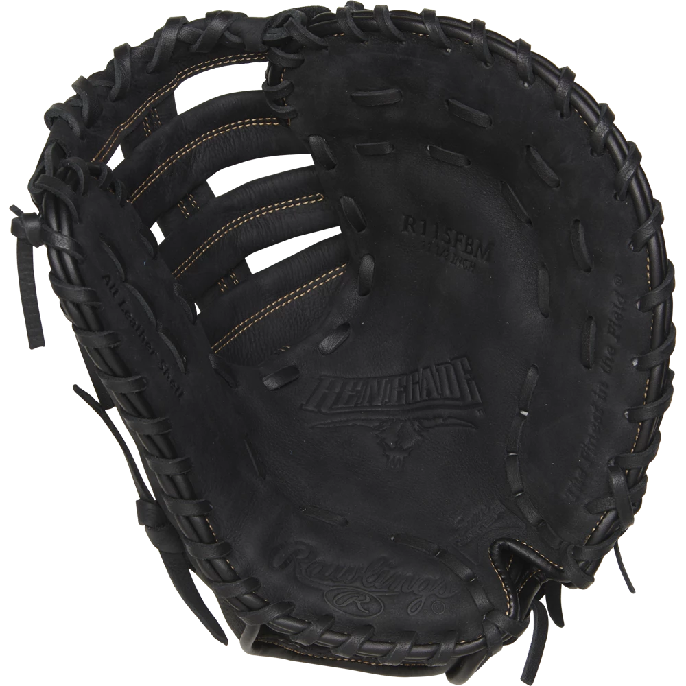 Rawlings Renegade 11.5" Youth Baseball First Base Mitt: R115FBM 2 Rawlings Renegade 11.5" Youth Baseball First Base Mitt: R115FBM - Image 2