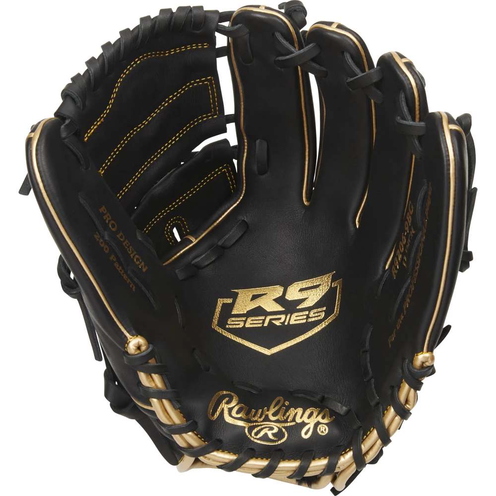 Rawlings R9 12" Baseball Glove: R9206-9BG 2 Rawlings R9 12" Baseball Glove: R9206-9BG - Image 2