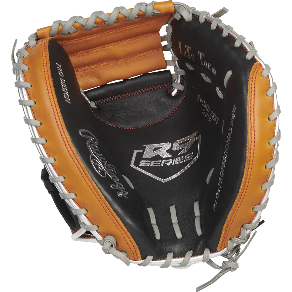 Rawlings R9 32" ContoUR Baseball Catcher's Mitt: R9CMU-23BT 2 Rawlings R9 32" ContoUR Baseball Catcher's Mitt: R9CMU-23BT - Image 2