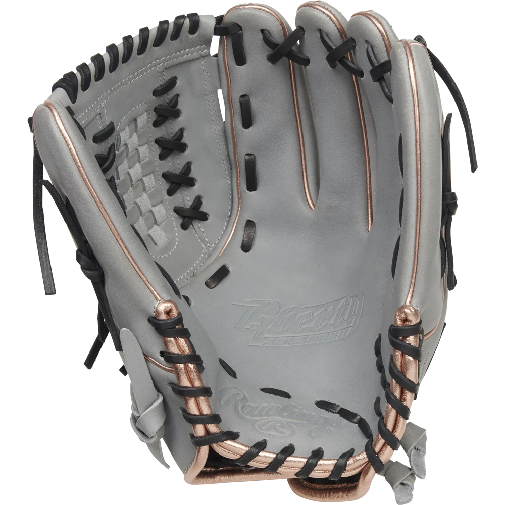 Rawlings Liberty Advanced Color Sync 12.5" Fastpitch Softball Glove: RLA125-18GRG 2 Rawlings Liberty Advanced Color Sync 12.5" Fastpitch Softball Glove: RLA125-18GRG - Image 2