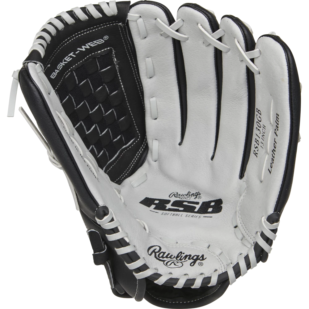 Rawlings RSB 13" Slowpitch Glove: RSB130GB 2 Rawlings RSB 13" Slowpitch Glove: RSB130GB - Image 2