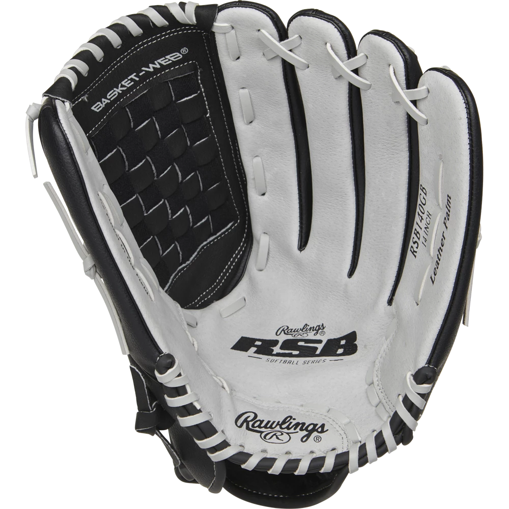Rawlings RSB 14" Slowpitch Glove: RSB140GB 2 Rawlings RSB 14" Slowpitch Glove: RSB140GB - Image 2