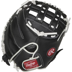 Rawlings Shut Out 33" Fastpitch Catcher's Mitt: RSOCM325BW