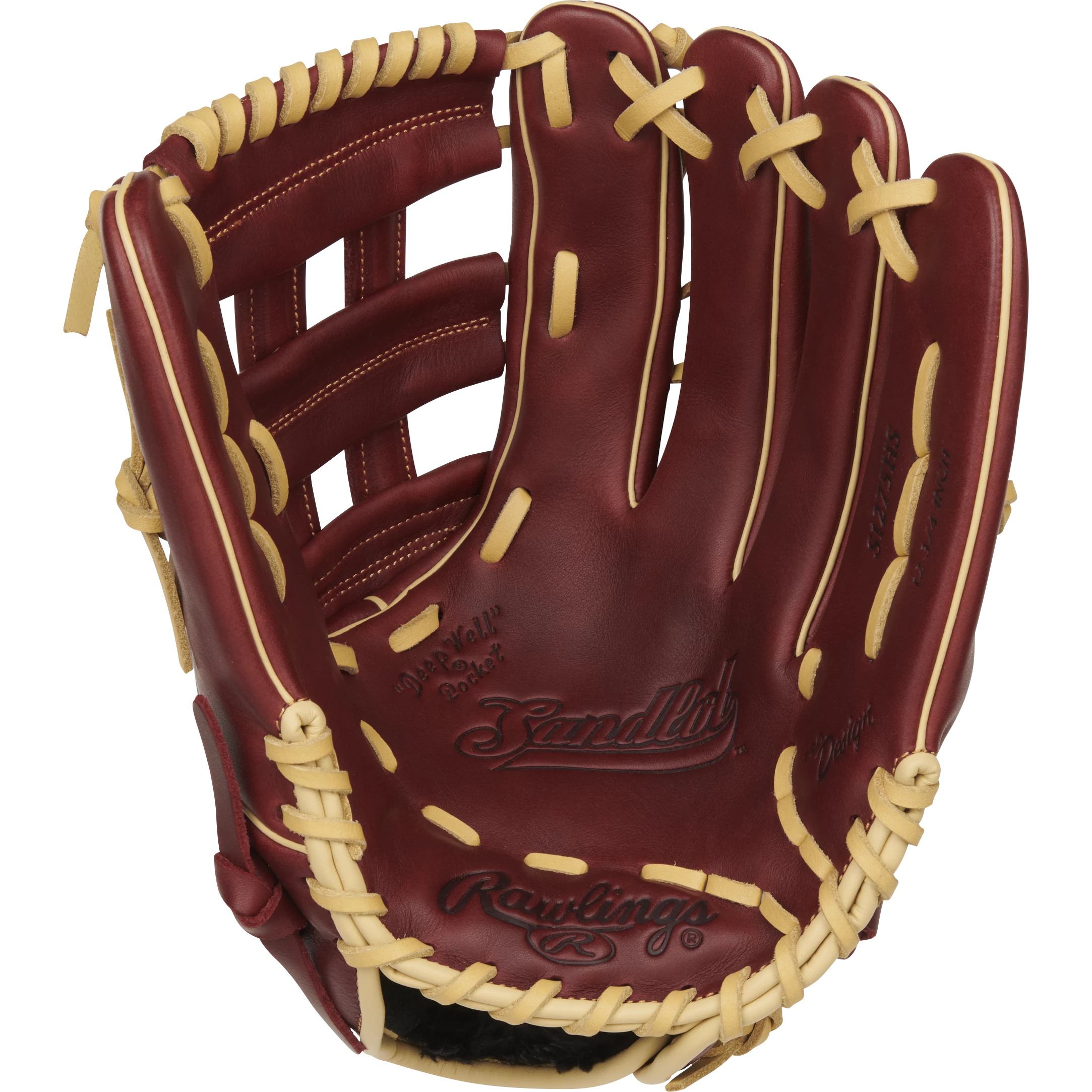 Rawlings Sandlot 12.75" Baseball Glove: S1275HS 2 Rawlings Sandlot 12.75" Baseball Glove: S1275HS - Image 2