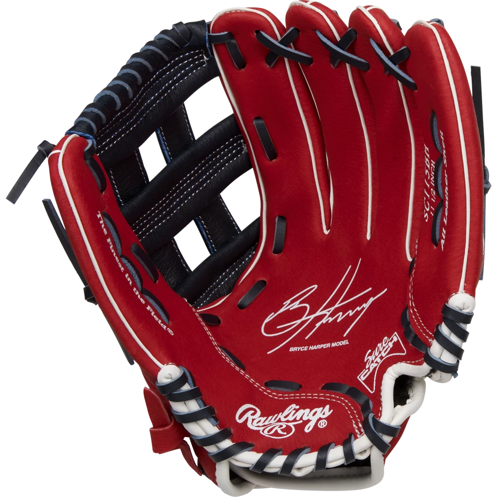 Rawlings Sure Catch 11.5" Bryce Harper Youth Baseball Glove: SC115BH 2 Rawlings Sure Catch 11.5" Bryce Harper Youth Baseball Glove: SC115BH - Image 2