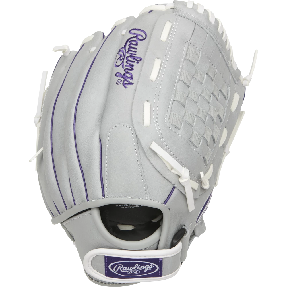 Rawlings Sure Catch 12.5" Fastpitch Glove: SCSB125PU 1 Rawlings Sure Catch 12.5" Fastpitch Glove: SCSB125PU