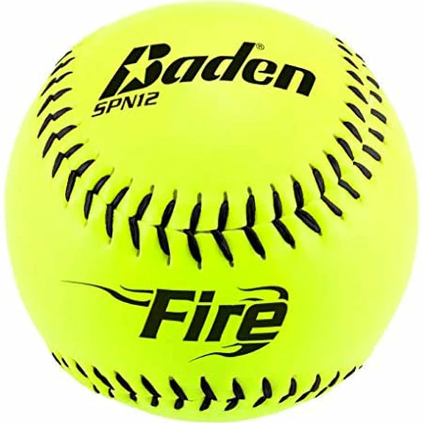 Baden NSA Fire ICON 12" 44/400 Synthetic Slowpitch Softballs: SPN12 1 Baden NSA Fire ICON 12" 44/400 Synthetic Slowpitch Softballs: SPN12