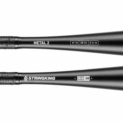 2022 StringKing Metal 2 -3 BBCOR Baseball Bat: SKMTL2BB -Easton shop StringKing Metal 2 BBCOR 31 Inch 28 Ounce Baseball Bat Close Up TIvhMtf base