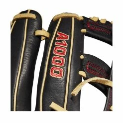 Wilson A1000 1912 12" Baseball Glove: WBW10013612 -Easton shop WBW100136 5 A1000 1912 IF 12 Red Black Blonde.png.cq5dam.web .1200.1200
