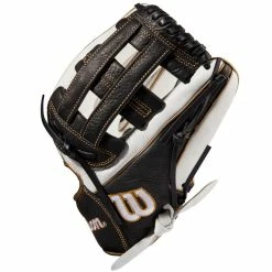 Wilson A1000 IF12 12" Fastpitch Glove: WBW10017912 -Easton shop WBW100179 2 A1000 FP IF 12 White Black.png.cq5dam.web .1200.1200
