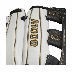 Wilson A1000 IF12 12" Fastpitch Glove: WBW10017912 -Easton shop WBW100179 5 A1000 FP IF 12 White Black.png.cq5dam.web .1200.1200