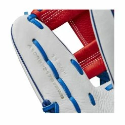 Wilson A1000 1787 11.75" Baseball Glove: WBW1008371175 14 Wilson A1000 1787 11.75" Baseball Glove: WBW1008371175 -Easton shop WBW100837 6 A1000 1787 RWB SMU 1175 WHITE RED ROYAL.png.cq5dam.web .1200.1200