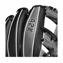 Wilson A2K SC1787SS 11.75" SuperSkin Baseball Glove: WBW1008921175 15 Wilson A2K SC1787SS 11.75" SuperSkin Baseball Glove: WBW1008921175 -Easton shop WBW100892 5 A2K IF 1787SC 1175 BlackSS GreyDimple Grey.png.cq5dam.web .1200.1200
