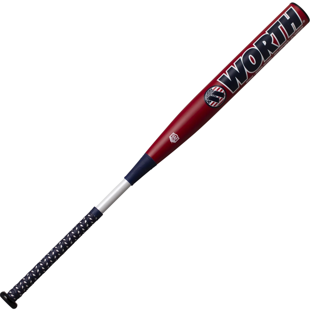 2022 Worth Freedom USA 13.5" Balanced USA Slowpitch Softball Bat: WFR22A 2 2022 Worth Freedom USA 13.5" Balanced USA Slowpitch Softball Bat: WFR22A - Image 2