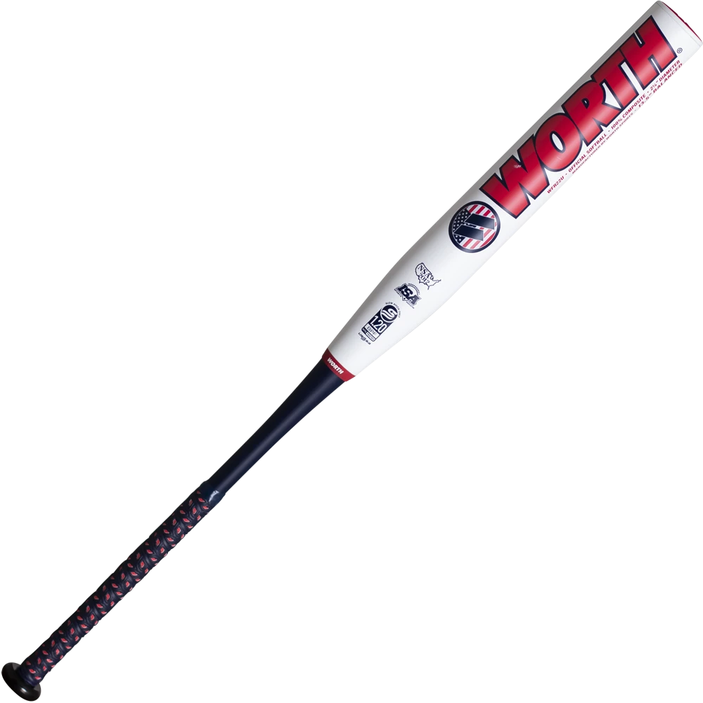 2022 Worth Freedom USA 13.5" Balanced NSA / USSSA Slowpitch Softball Bat: WFR22U 2 2022 Worth Freedom USA 13.5" Balanced NSA / USSSA Slowpitch Softball Bat: WFR22U - Image 2