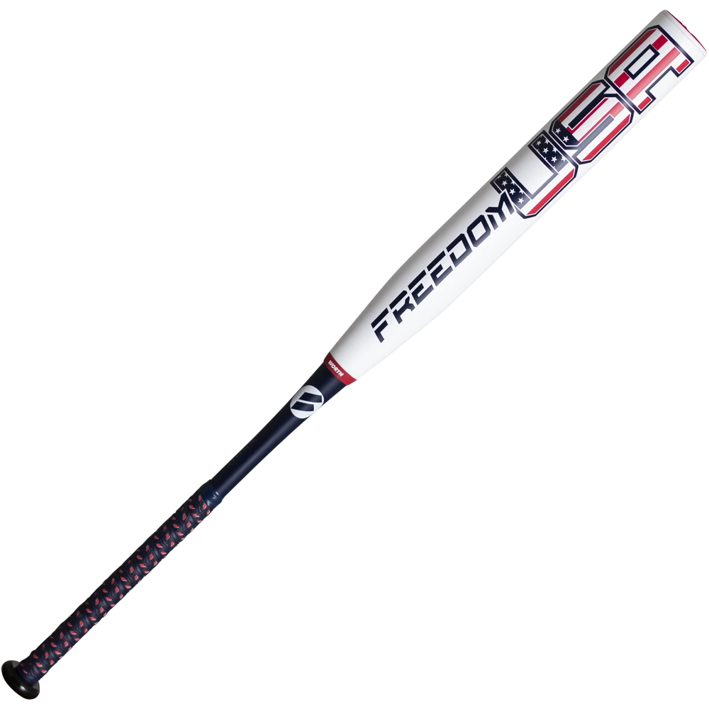 2022 Worth Freedom USA 13.5" Balanced NSA / USSSA Slowpitch Softball Bat: WFR22U 1 2022 Worth Freedom USA 13.5" Balanced NSA / USSSA Slowpitch Softball Bat: WFR22U
