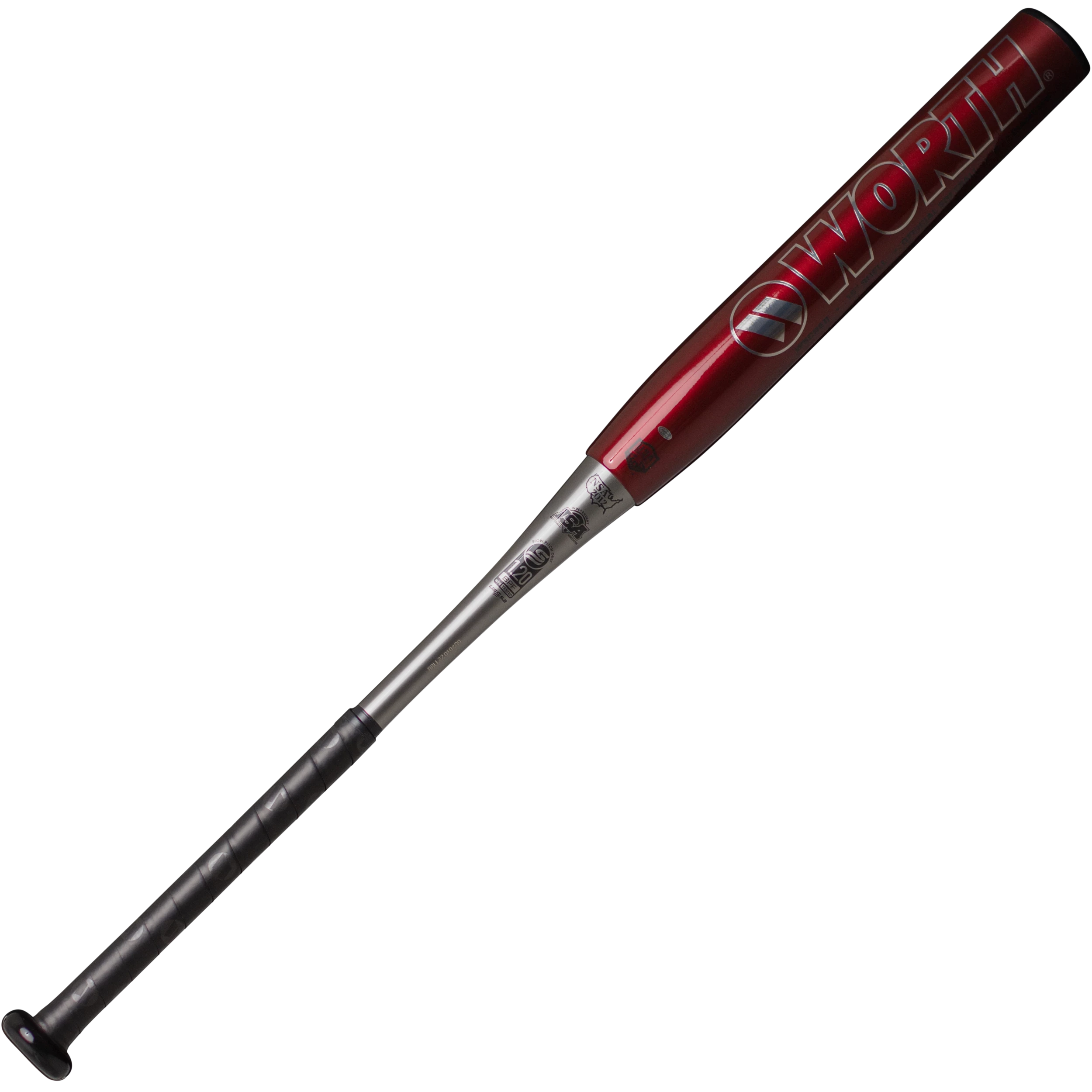 2023 Worth SuperCell EST 15" Endloaded All Association Slowpitch Softball Bat: WSCRED 2 2023 Worth SuperCell EST 15" Endloaded All Association Slowpitch Softball Bat: WSCRED - Image 2