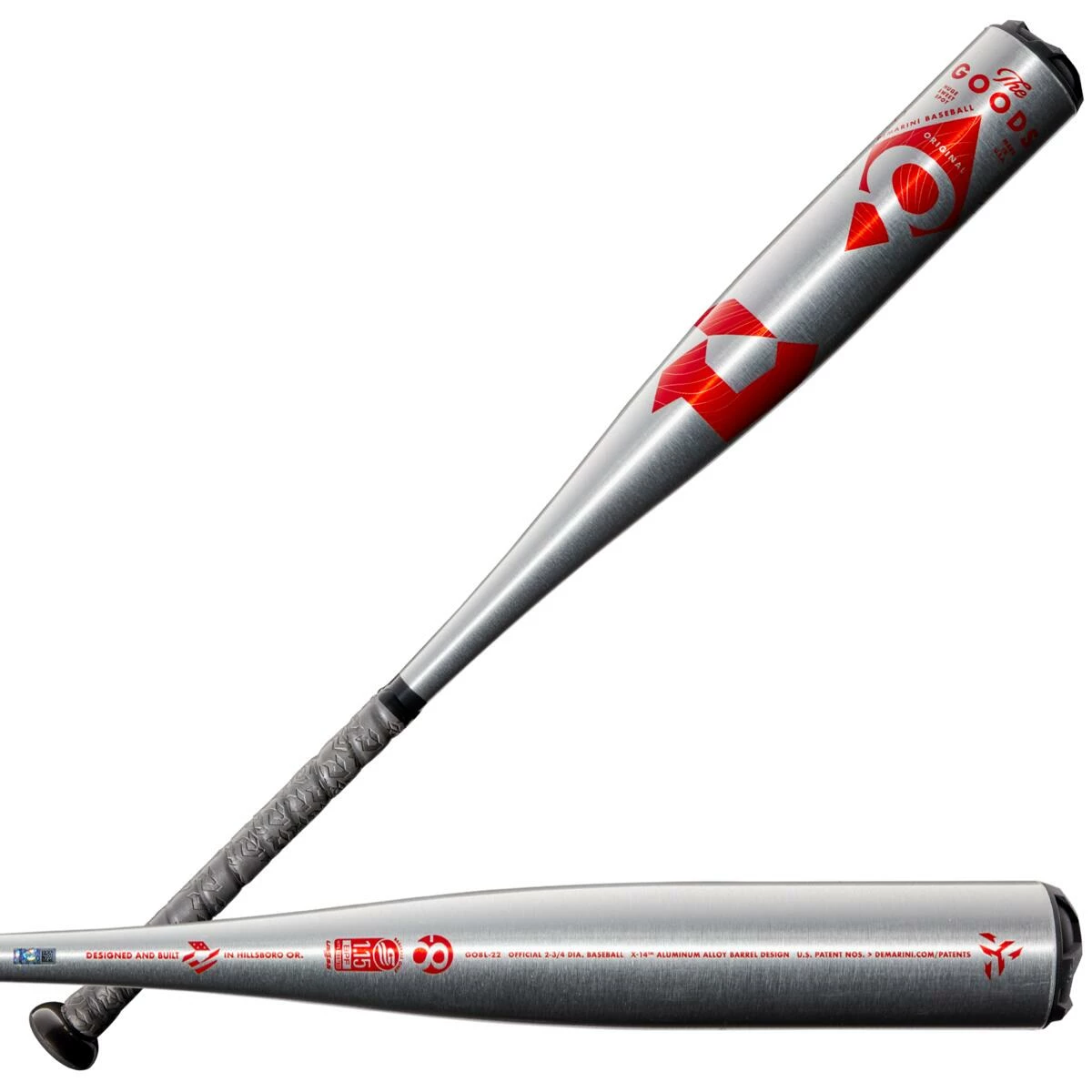 2022 DeMarini The Goods One -8 (2 3/4") USSSA Baseball Bat: WTDXGO822 6 2022 DeMarini The Goods One -8 (2 3/4") USSSA Baseball Bat: WTDXGO822 - Image 6